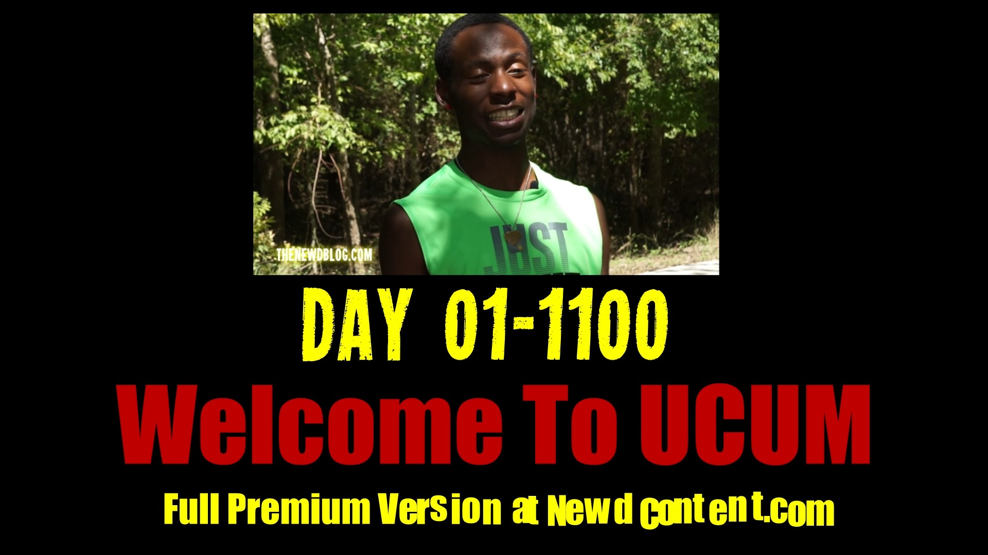 Newd Story: Day 01 1100 – Welcome to UCUM